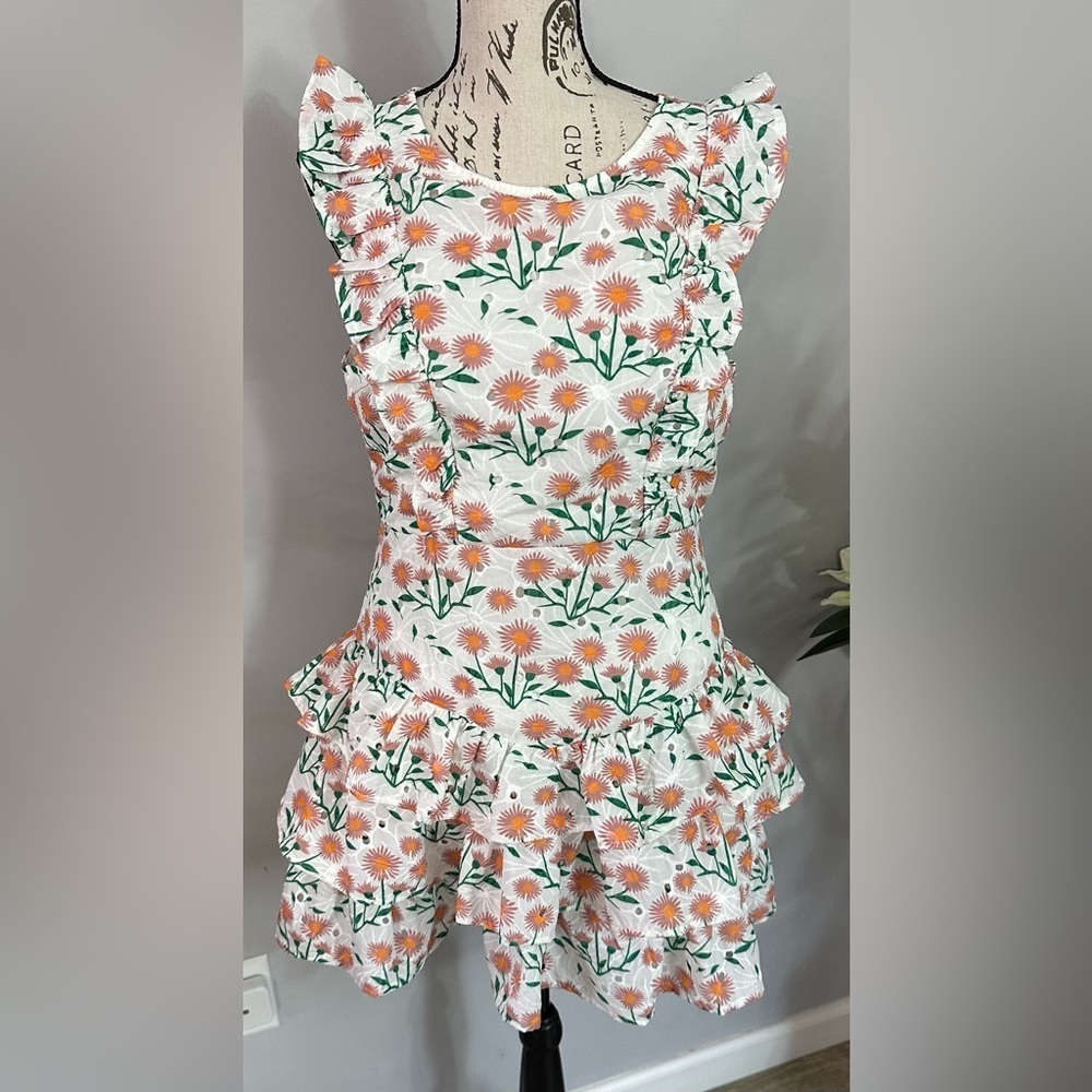 🌷Petal & Pup Floral Dress with Ruffle Details🌷 - Picture 2 of 16